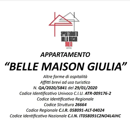 Apartment Belle Maison Giulia